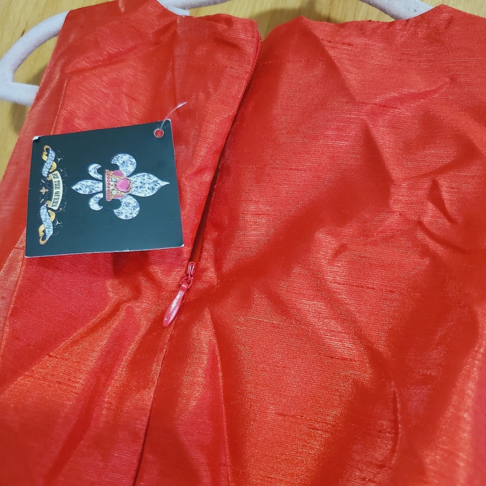 RED GIRL DRESS - Picture 7 of 7